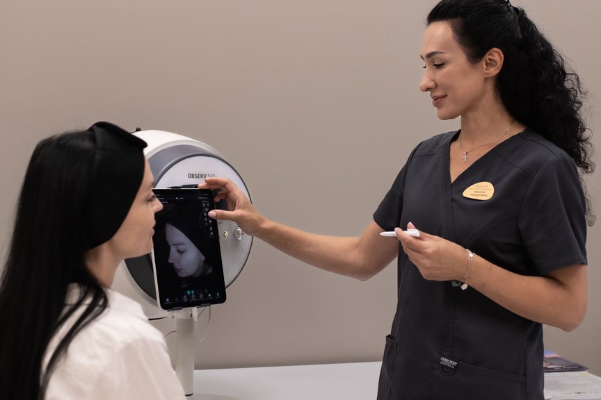 Комп’ютерна діагностика обличчя — аналіз стану шкіри крупним планом